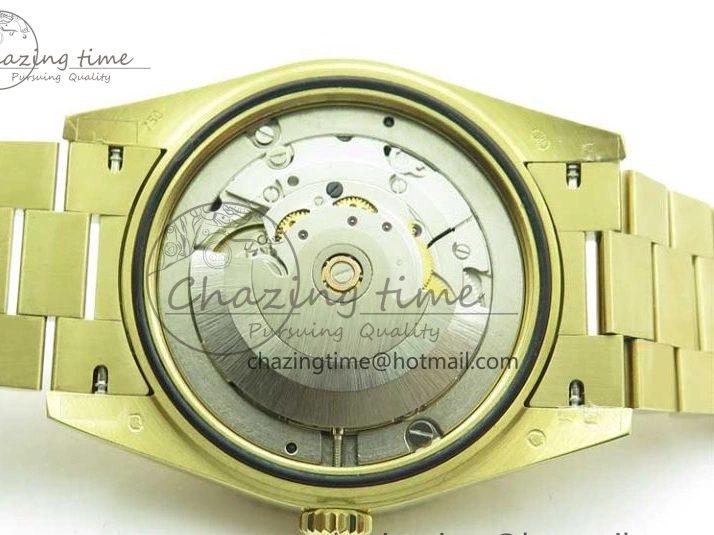 BP Black on Dial A2836 YG YG New 904 Crystal Bracelet President Dial Version 40mm Markers T 228239 Day-Date 1227